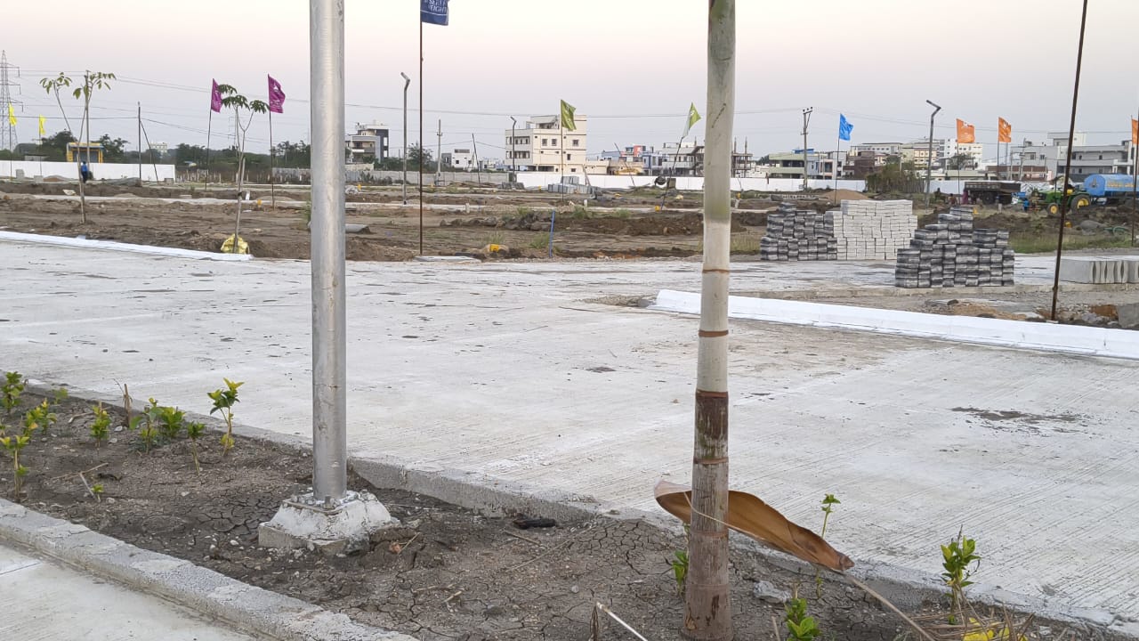 Site photo — internal roads