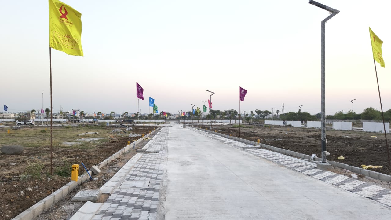 Site photo — SR Projects branding