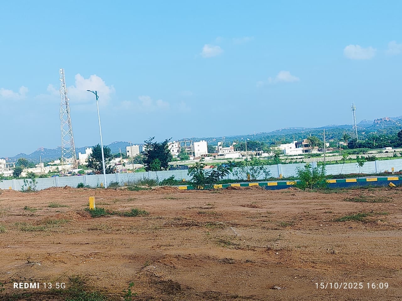 Site photo — plots & hills