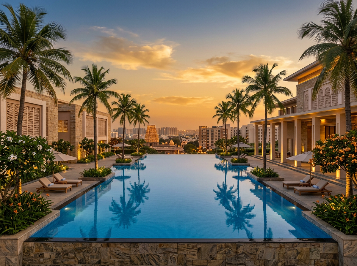 Infinity pool amenity